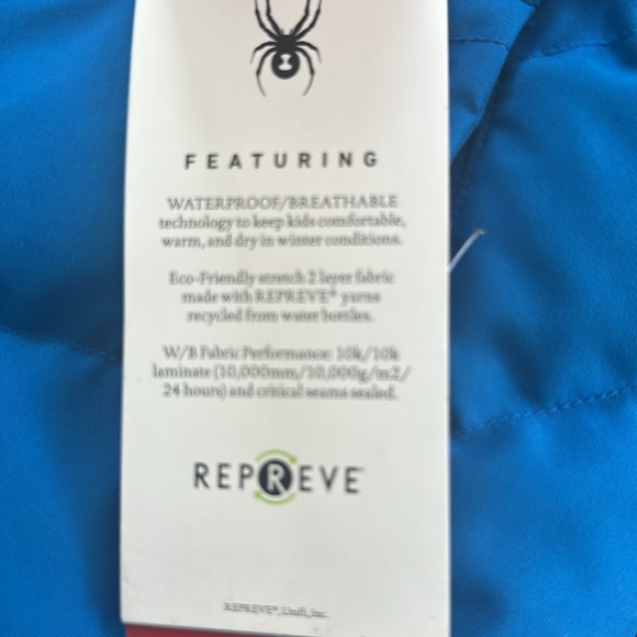 BN with tags boys impulse synthetic down coat spyder - Picture 8 of 10